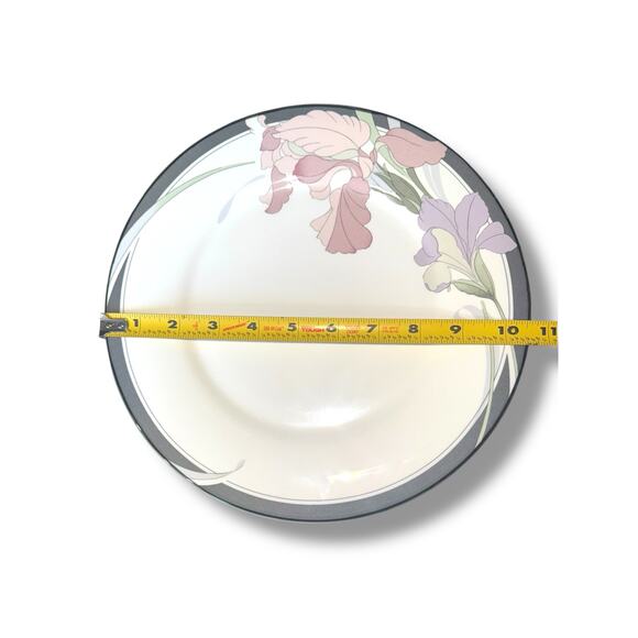 Vintage New Decade by Noritake Cafe Du Soir Set of 4 Dinner Plates - Picture 3 of 5